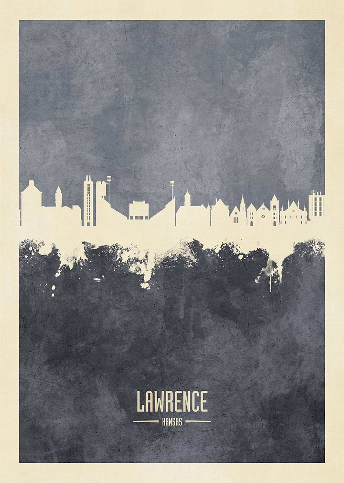 Lawrence Skyline Kansas