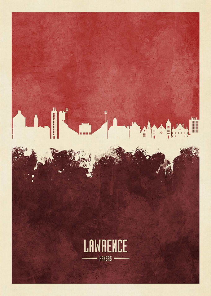 Lawrence Skyline Kansas