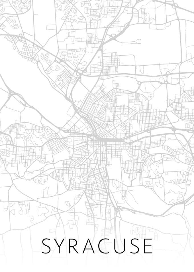 Syracuse New York City Map