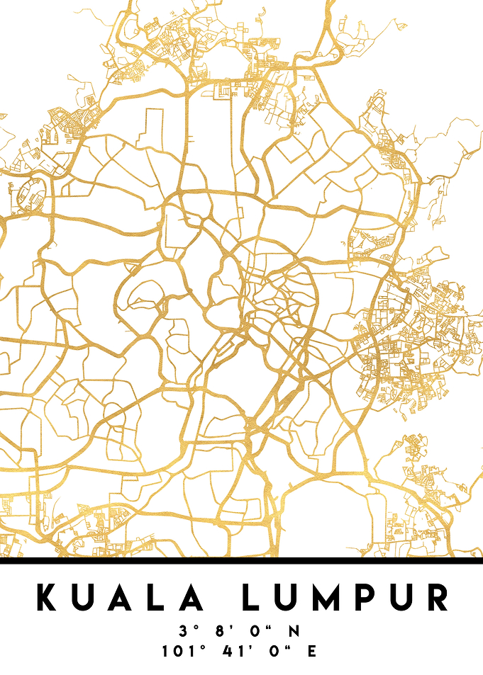 Kuala Lumpur Map Malaysia