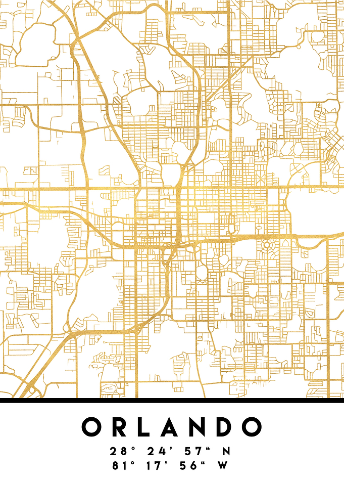 Orlando Map Florida