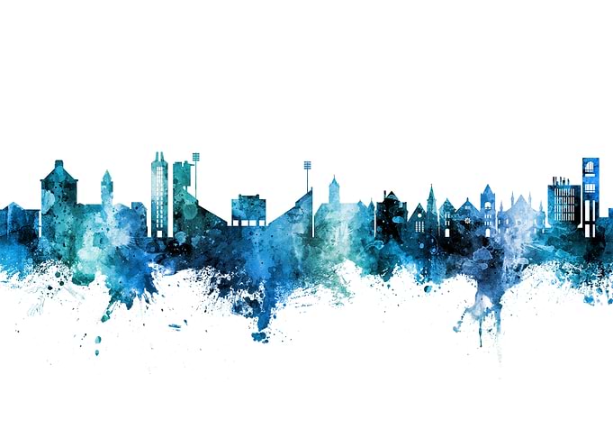 Lawrence Skyline Kansas
