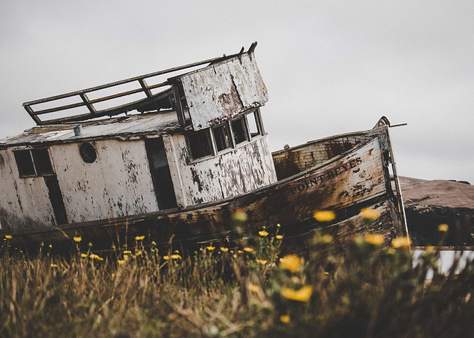 Ship wrecked A
