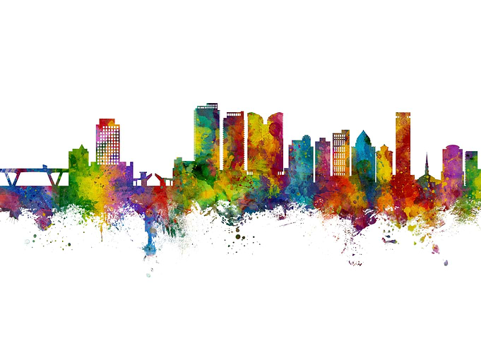 Fort Lauderdale Skyline