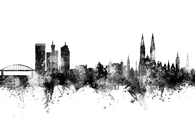 Zagreb Skyline Croatia