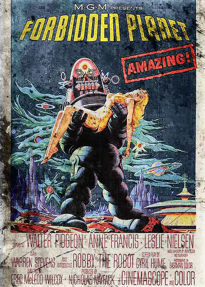 Forbidden planet poster