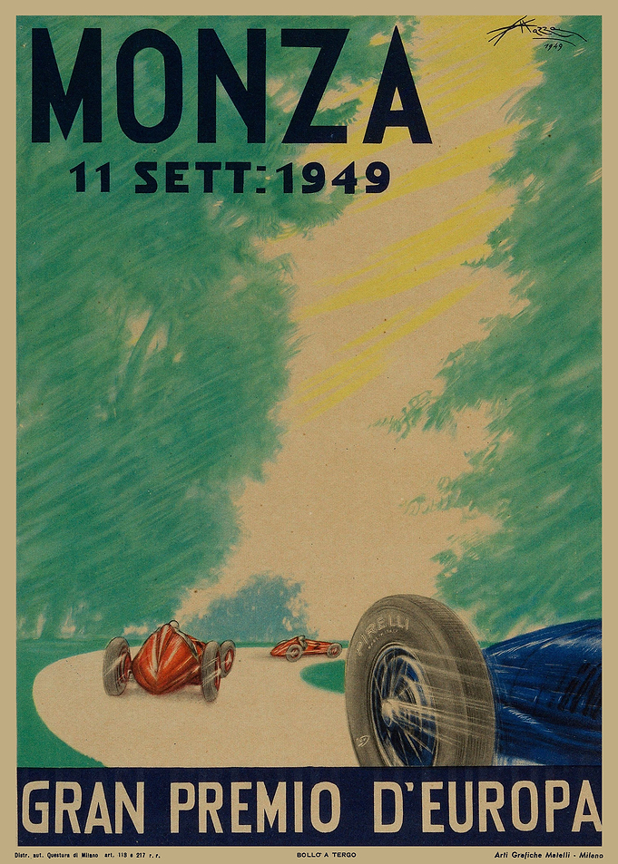 Oslo Grand Prix Gardermoen Airfield 1950