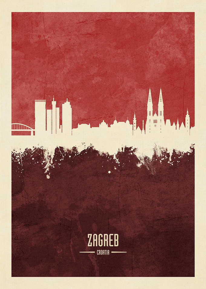 Zagreb Skyline Croatia