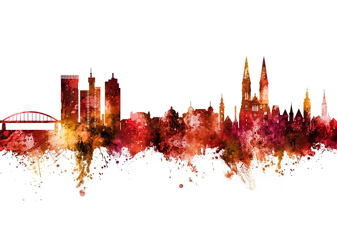 Zagreb Skyline Croatia
