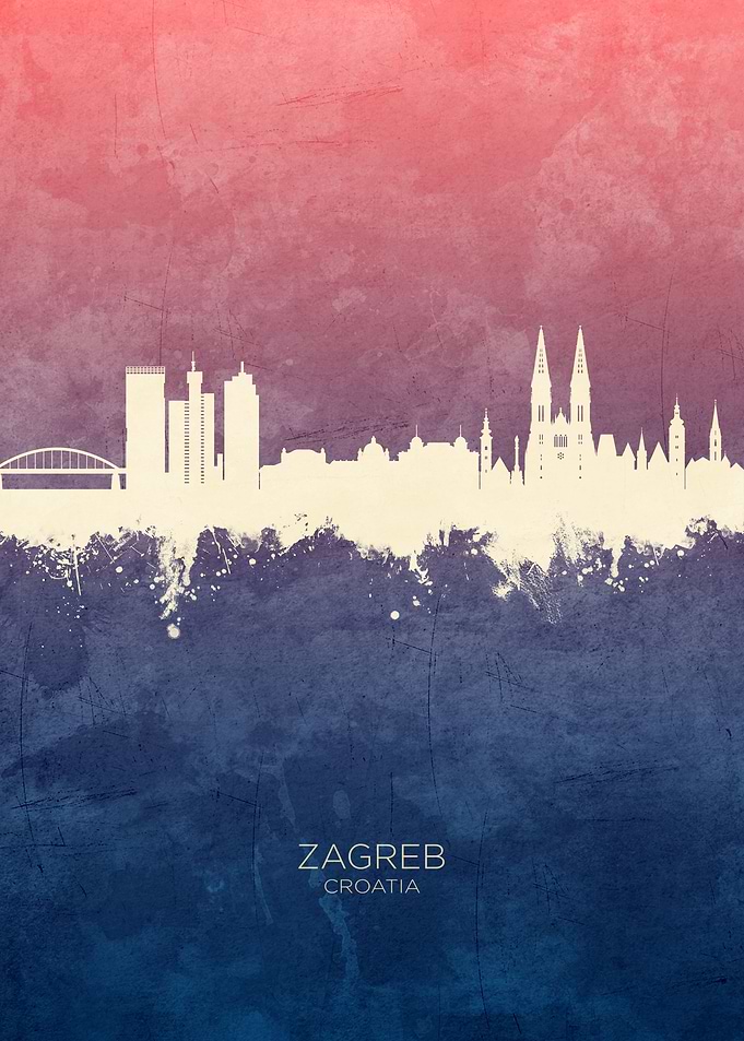 Zagreb Skyline Croatia