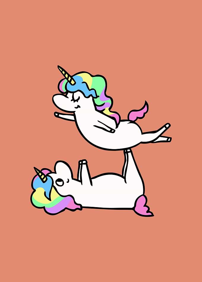 Acroyoga Unicorn