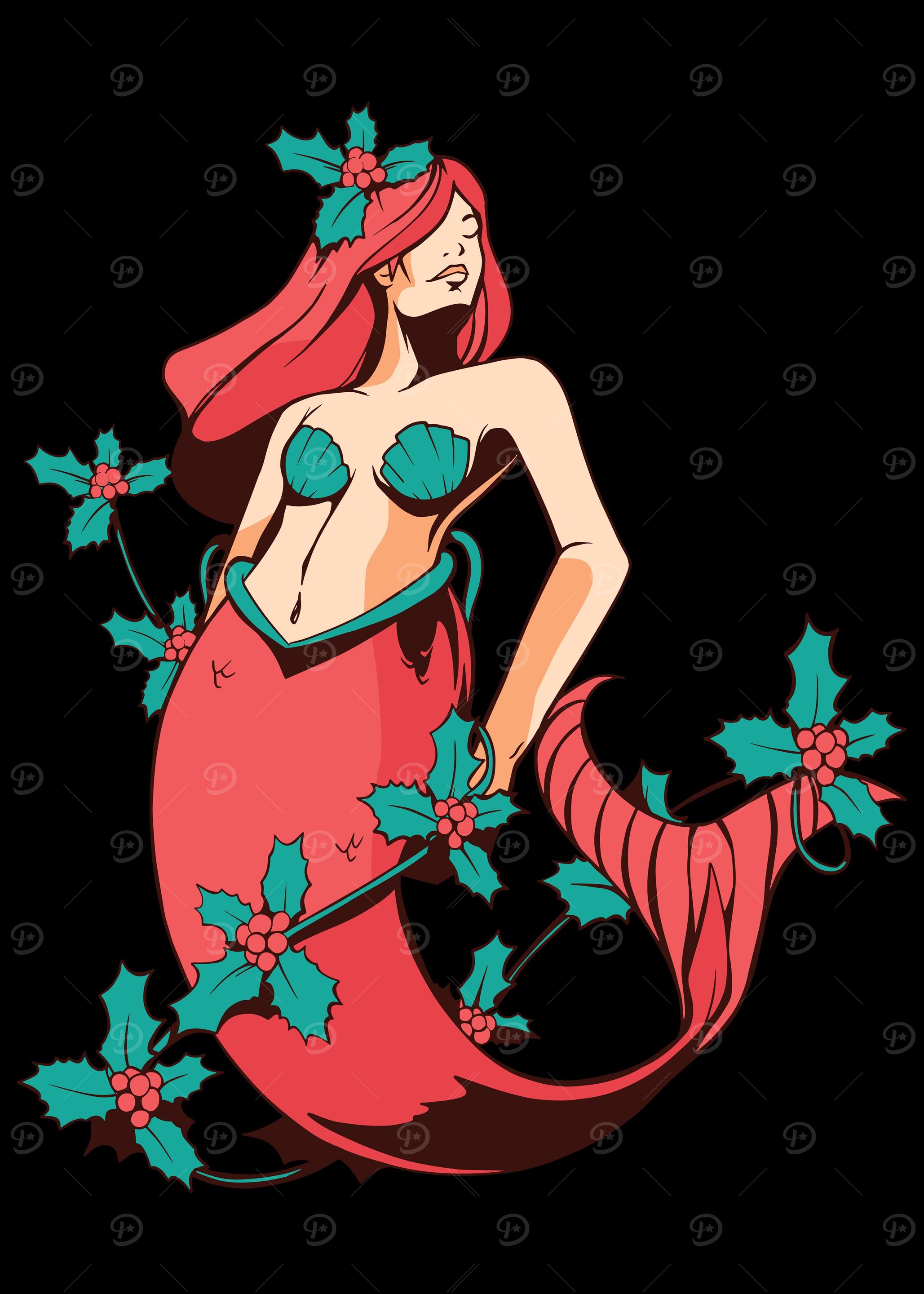 Mermaid Christmas