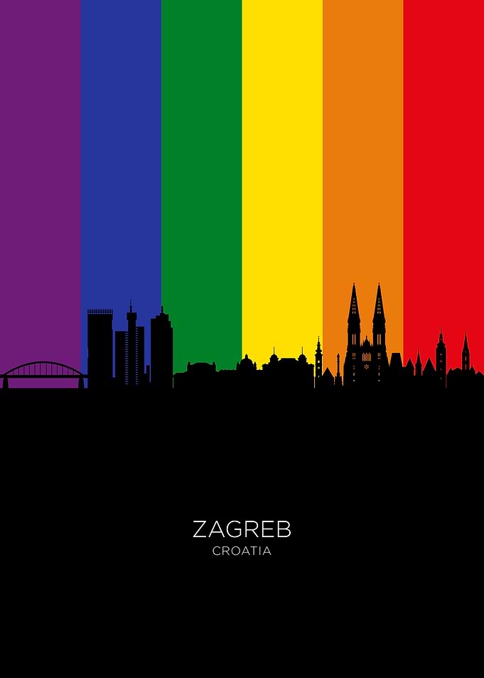 Zagreb Skyline Croatia