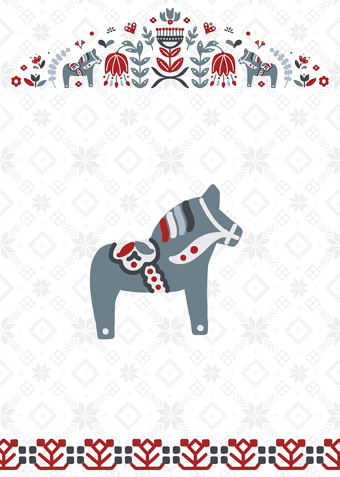 Scandinavian Darla Horse