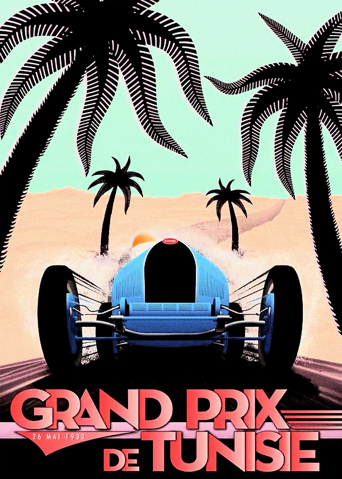 Grand Prix De Tunisie 26 Mai 1933