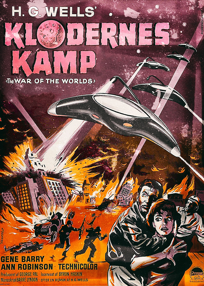 War of the worlds poster