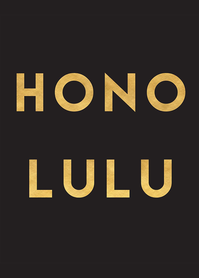 Honolulu Hawaii City Art