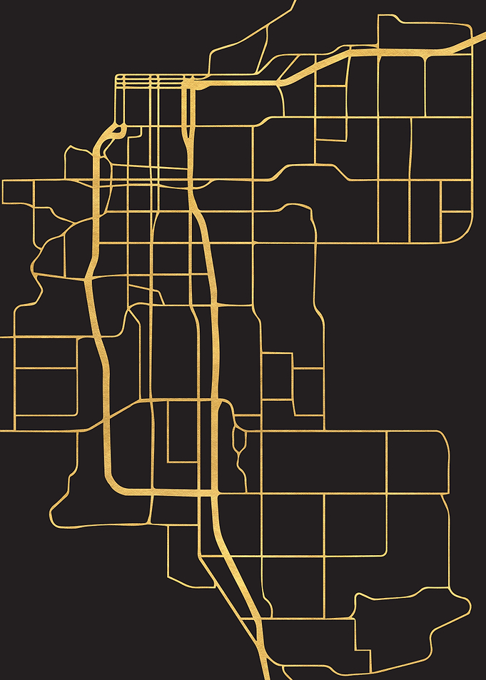 Anchorage Map Alaska Gold