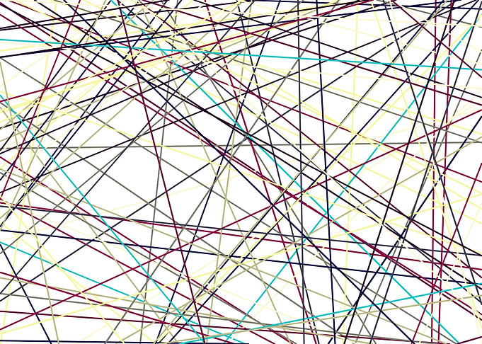 Universe Colorful Lines