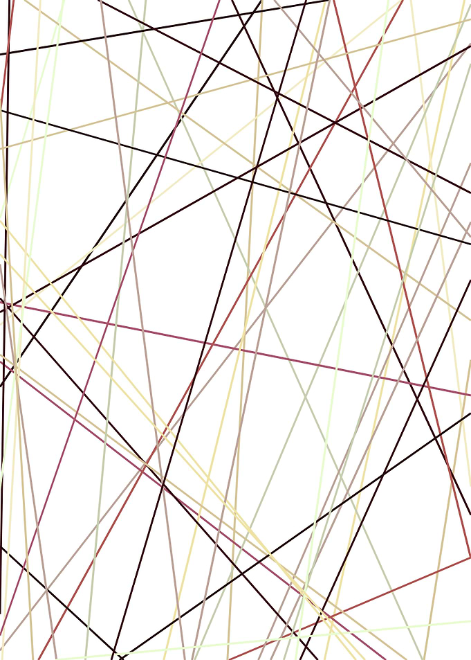 Universe Colorful Lines