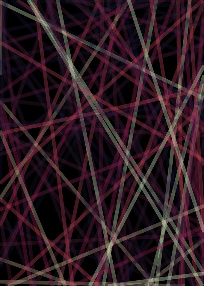 Universe Colorful Lines