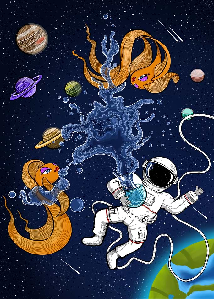 WaterOnSpace
