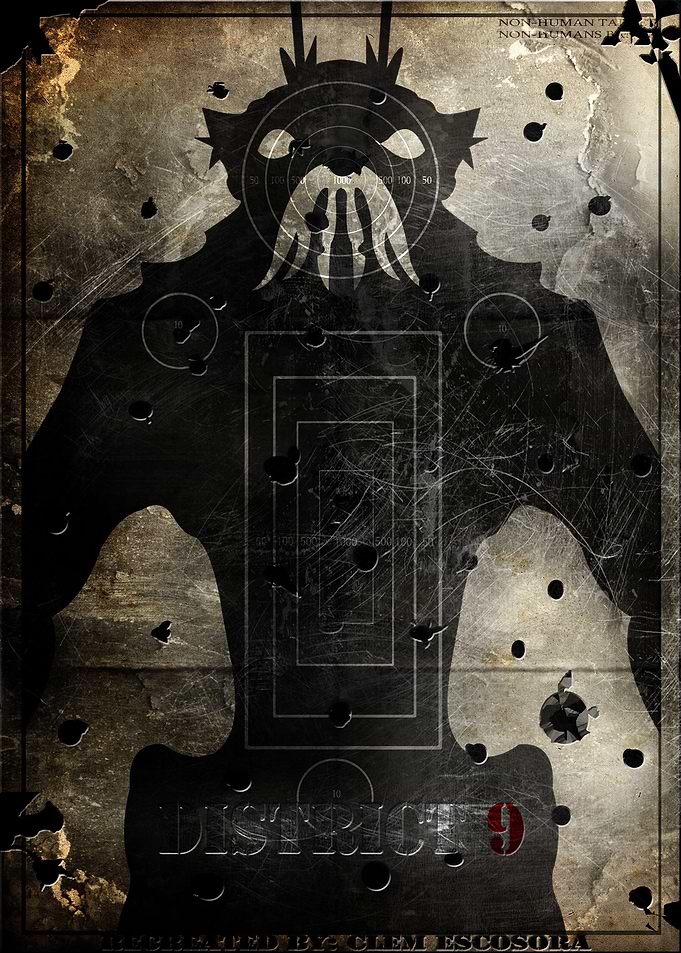 District 9 Minimal Artwork