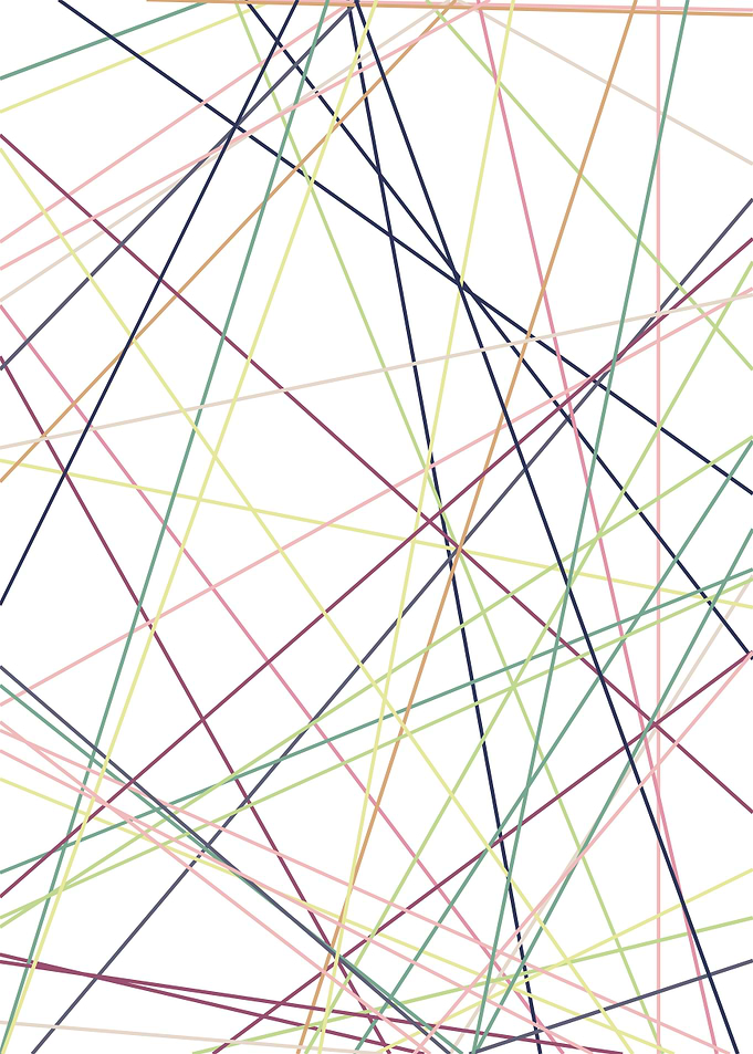 Universe Colorful Lines
