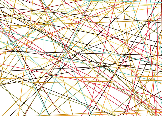 Universe Colorful Lines