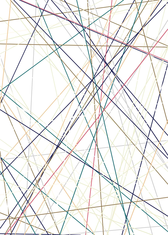 Universe Colorful Lines