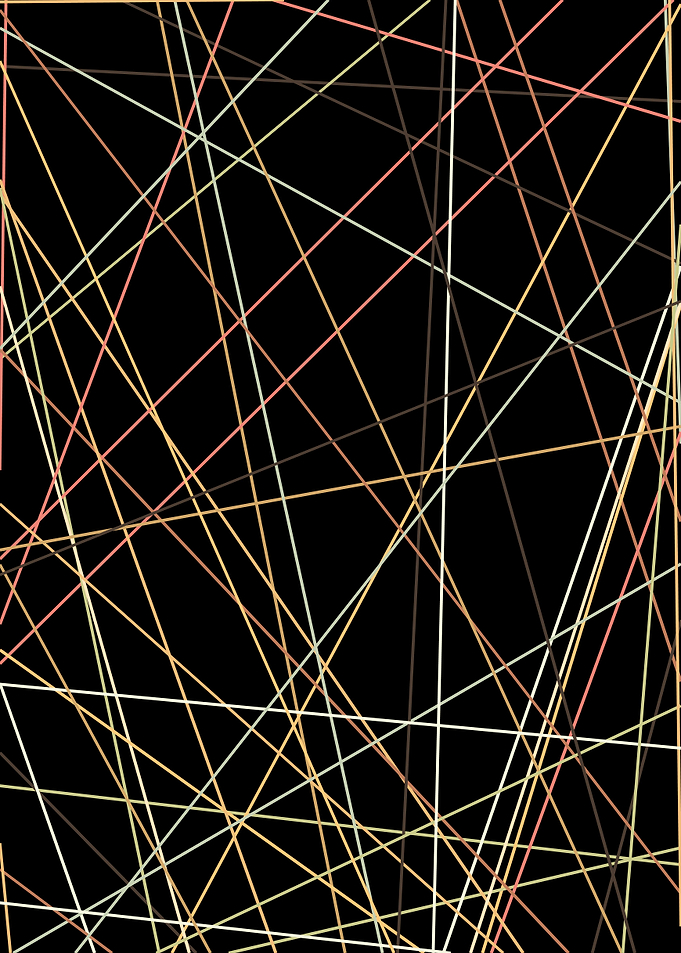 Universe Colorful Lines