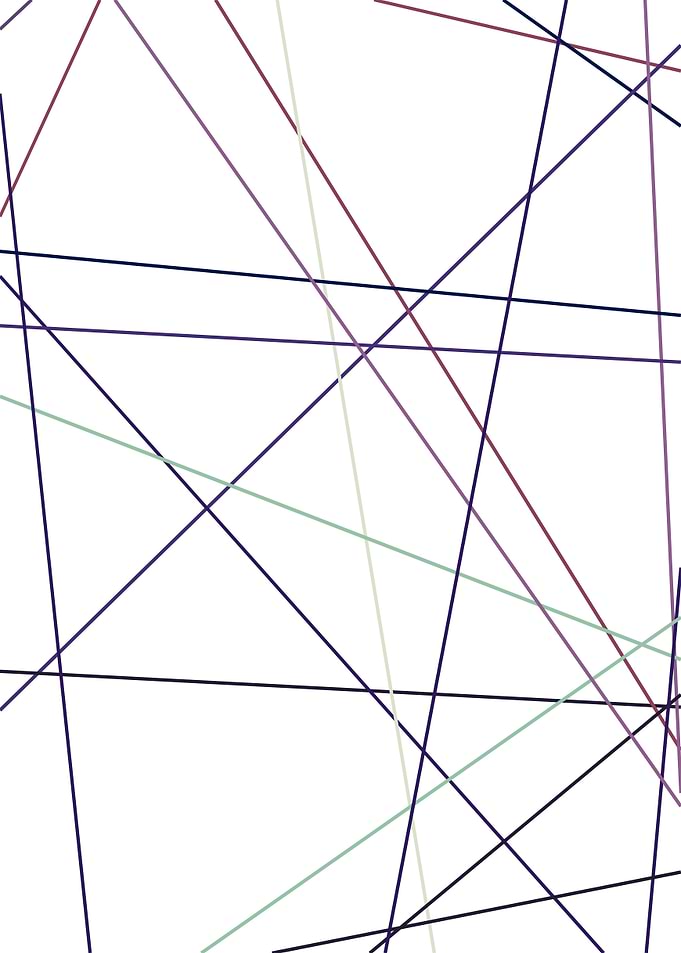 Universe Colorful Lines