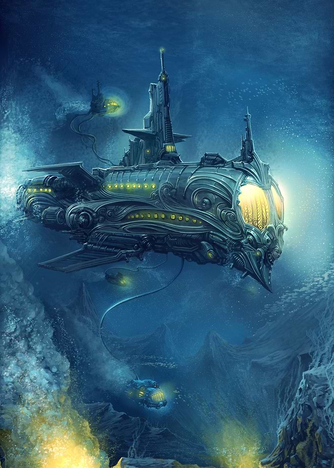 Steampunk Submersible
