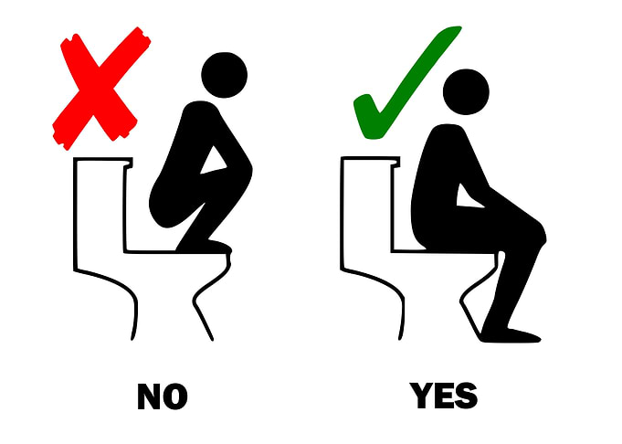 NO YES Funny Bathroom