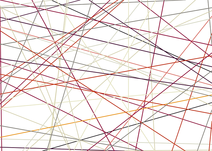 Universe Colorful Lines