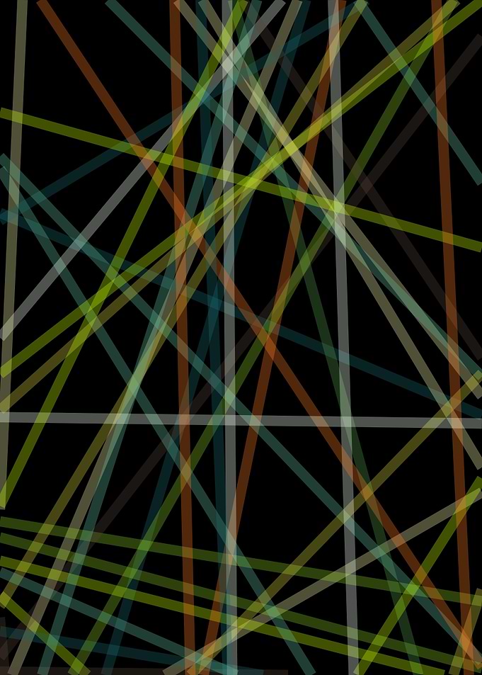 Universe Colorful Lines