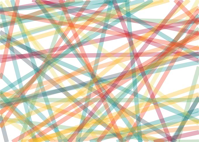 Universe Colorful Lines