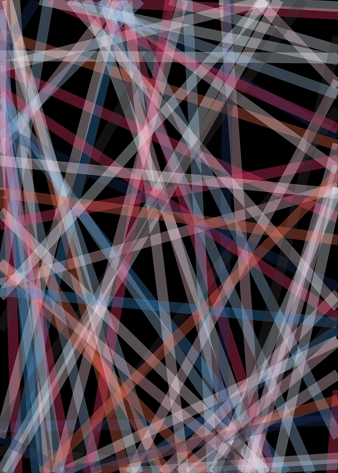 Universe Colorful Lines