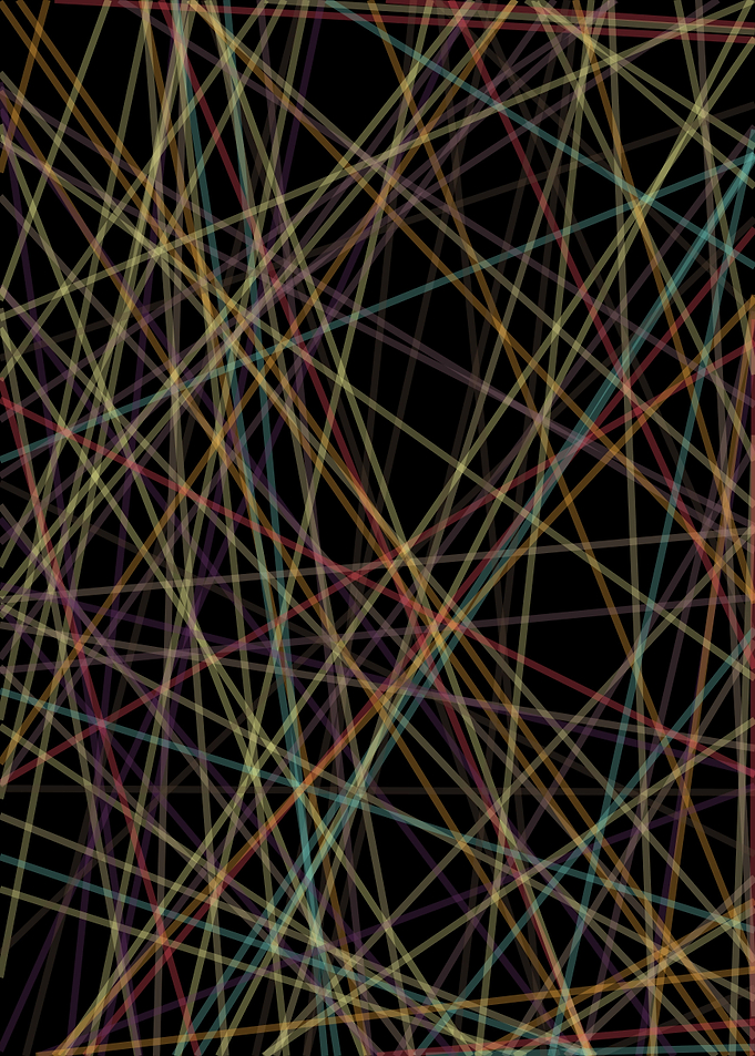 Universe Colorful Lines