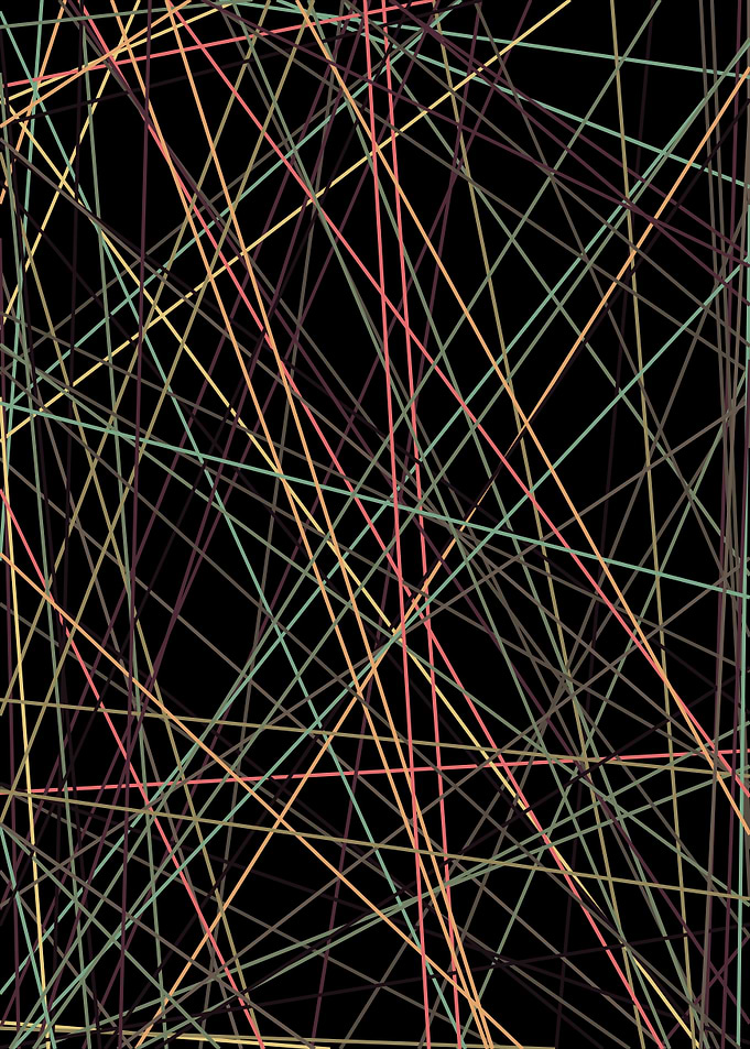 Universe Colorful Lines