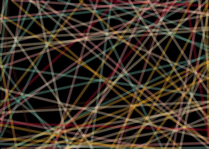 Universe Colorful Lines