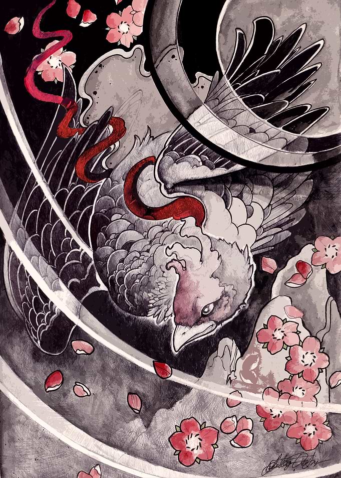 Red Japan Phoenix