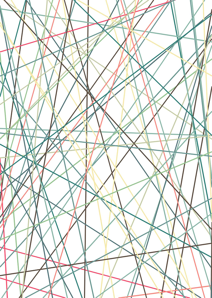 Universe Colorful Lines
