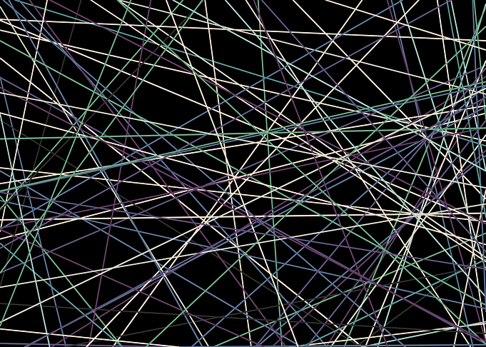 Universe Colorful Lines
