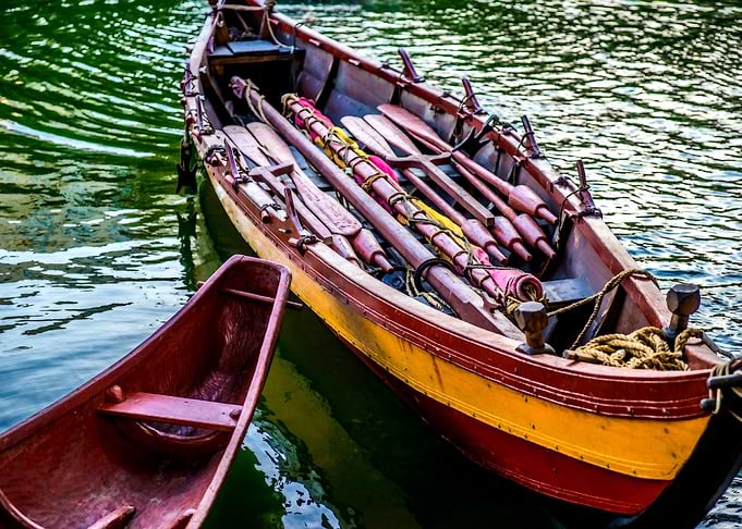 Two Vintage Boats