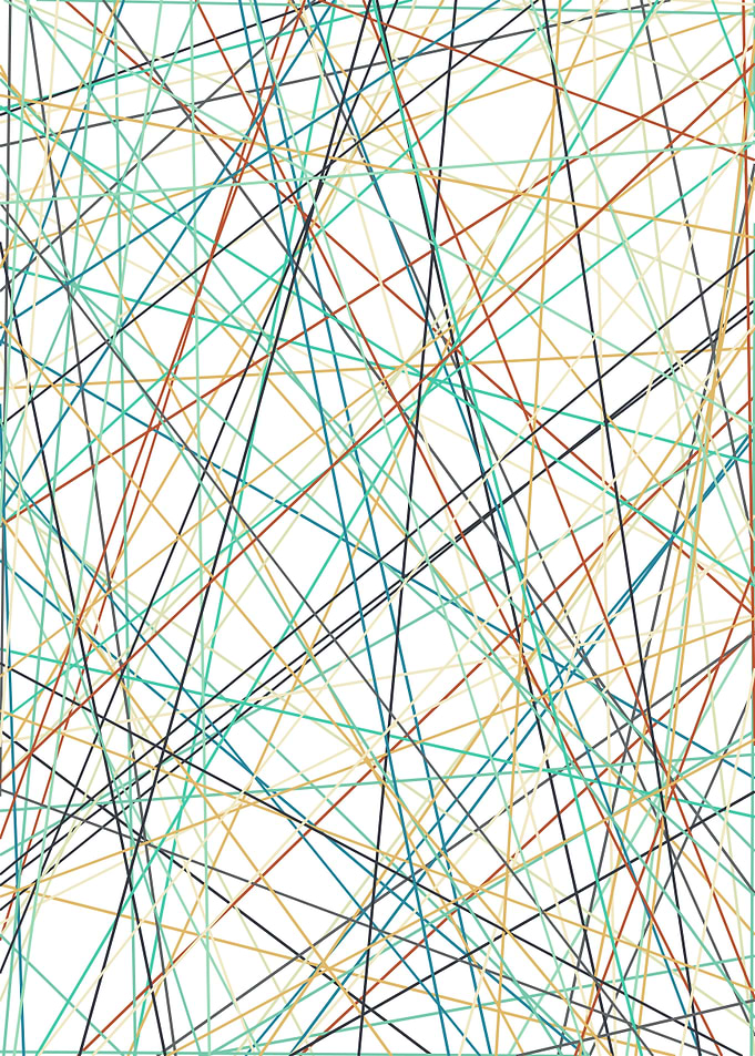 Universe Colorful Lines