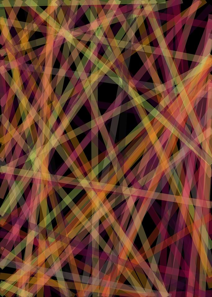 Universe Colorful Lines