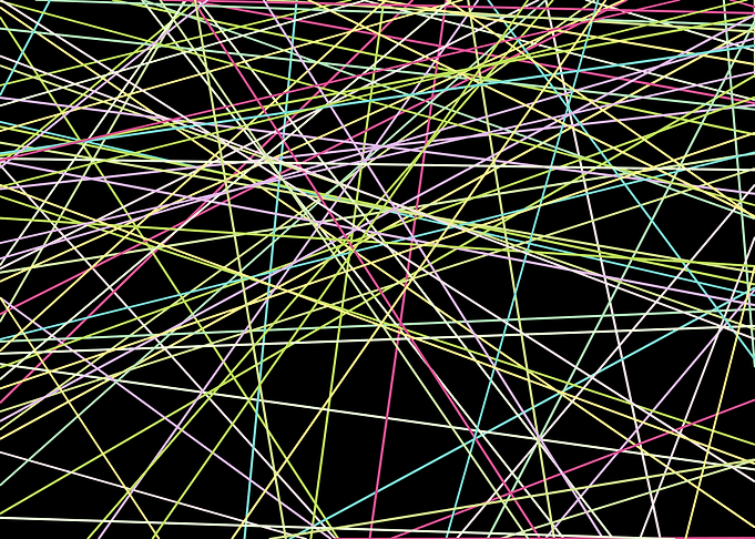 Universe Colorful Lines