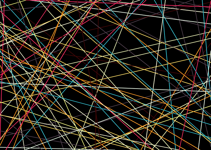 Universe Colorful Lines