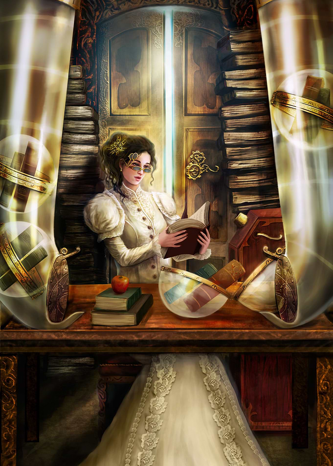 Steampunk Librarian